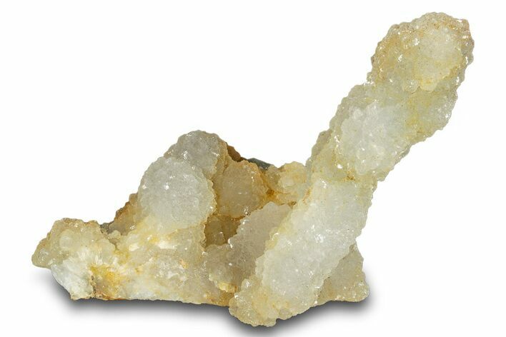 Sparkling Quartz Chalcedony Stalactite Formation - India #274708